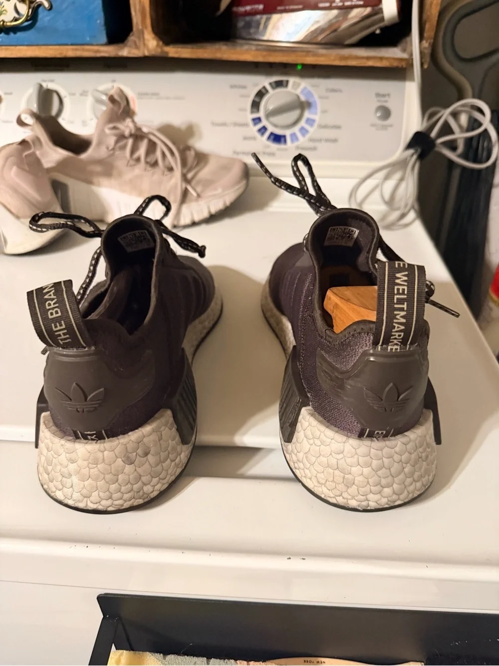 Like new adidas NMD_R1 Shoes Women's, Size men sz 8 women sz 9